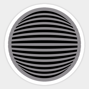 Black lines Sticker